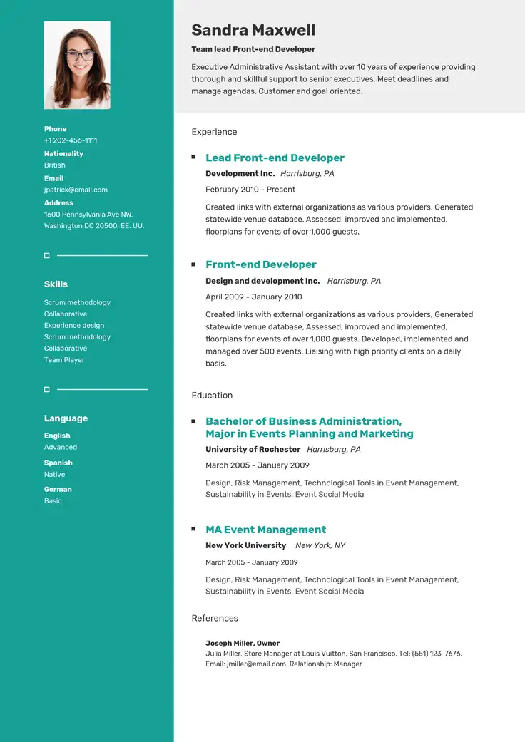 One Page Resume With Examples ResumeCoach