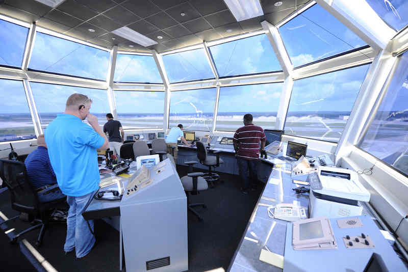 air traffic tower controller