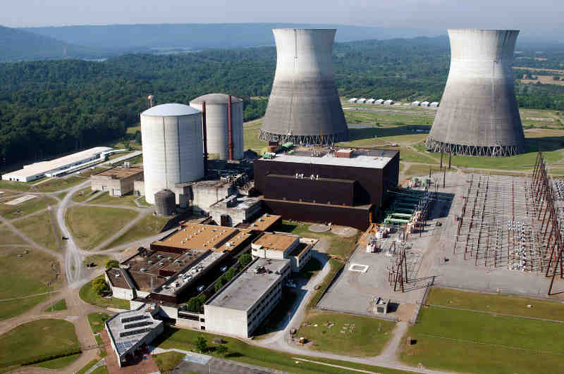 nuclear power factoy