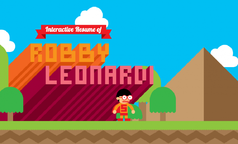 video game resume robby leonardi