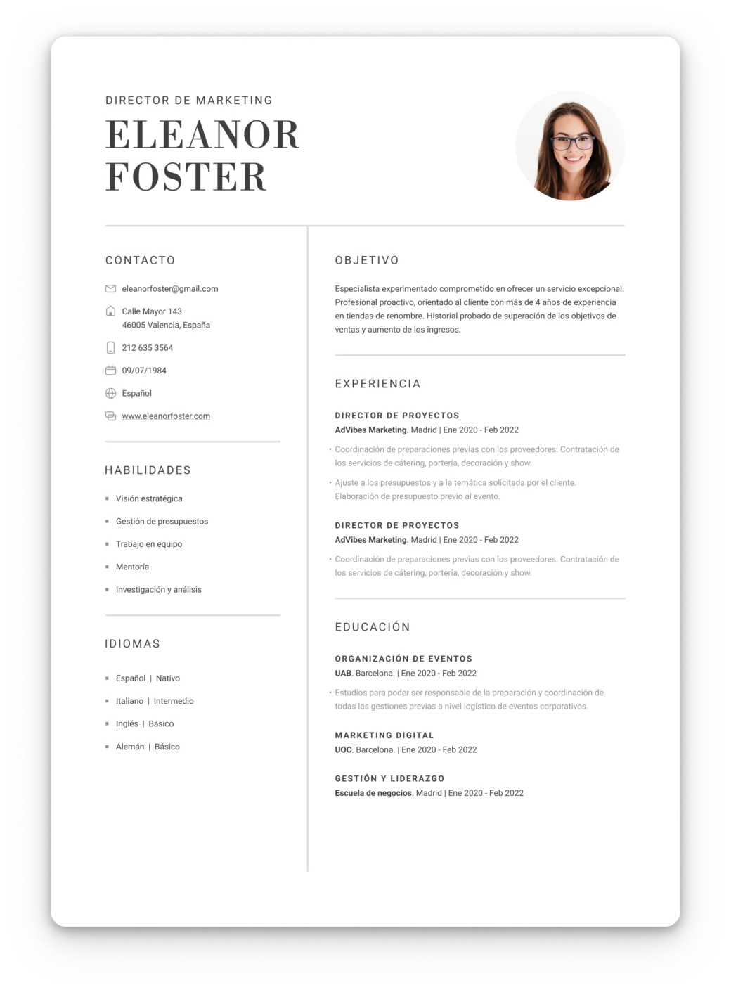 How To Write a Spanish Resume