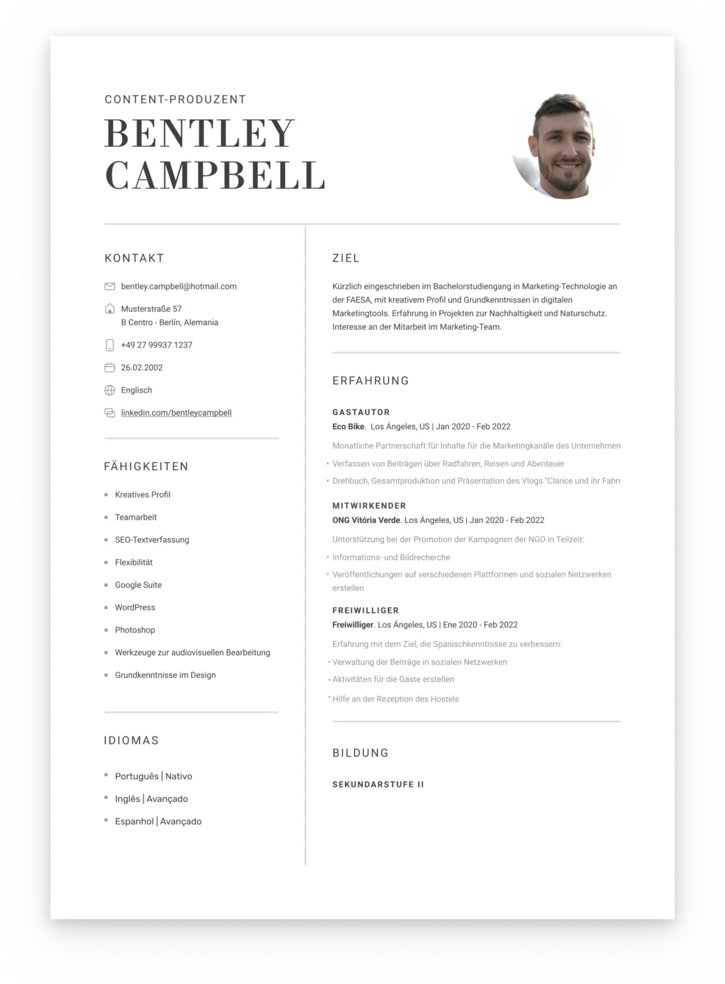 How To Write a German Resume | ResumeCoach