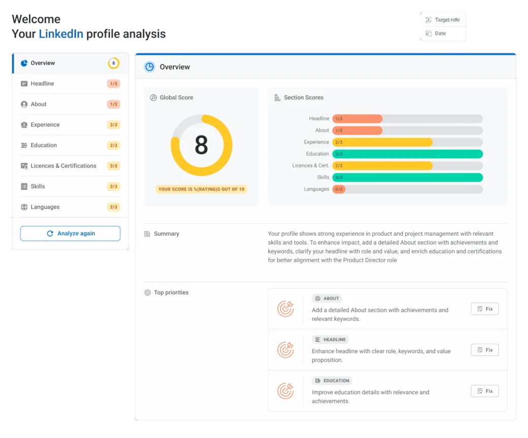 linkedin optimization tool overview