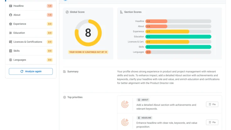 linkedin optimization tool overview
