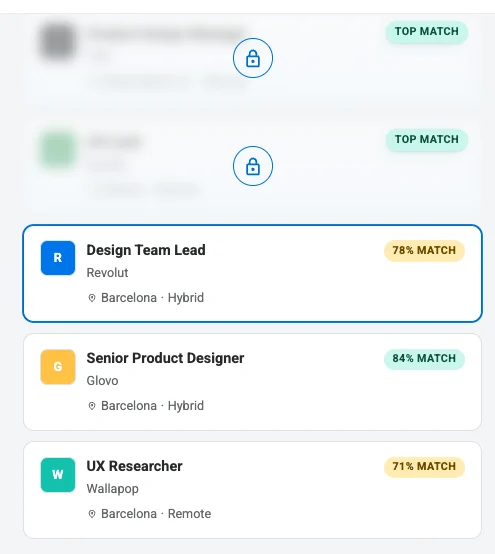 Get your Match Score and apply