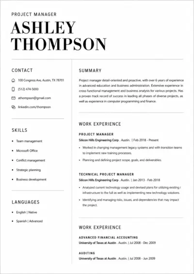 how to write your resume step by step